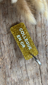 PORTE CLÉS "COLLÈGUE EN OR"