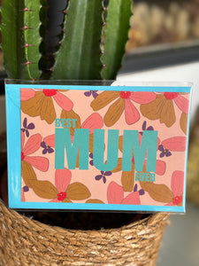 CARTE "BEST MUM"