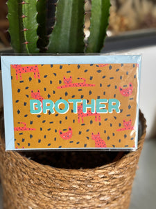 CARTE "BROTHER"
