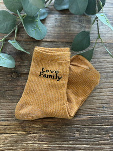 CHAUSSETTES "LOVE FAMILY"