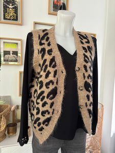 GILET LEOPARD"