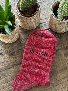 CHAUSSETTES "CHATON"