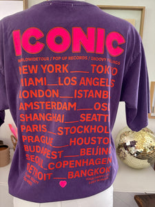 TEE SHIRT "ICONIC "