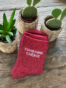 CHAUSSETTES "MARRAINE CHÉRIE"