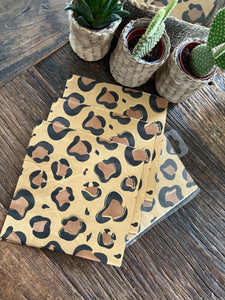 SERVIETTE DE TABLE  "LEOPARD"