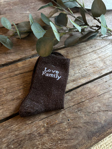 CHAUSSETTES "LOVE FAMILY"