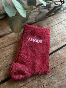 CHAUSSETTES "AMOUR"