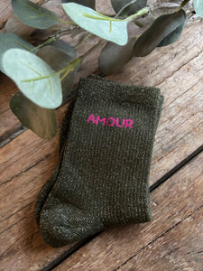 CHAUSSETTES "AMOUR"