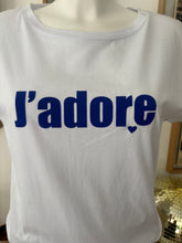 Charger l'image dans la galerie, TEE SHIRT "J'ADORE"
