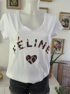 TEE SHIRT "FÉLINE"