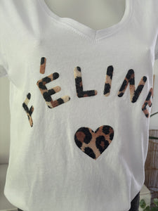 TEE SHIRT "FÉLINE"