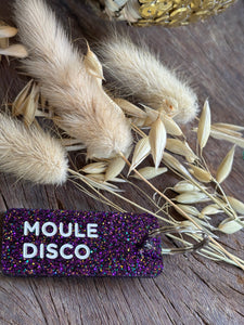 PORTE CLÉS " MOULE DISCO"