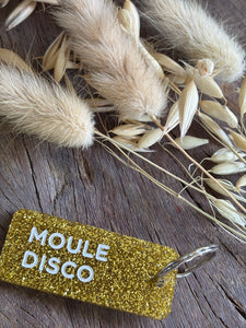PORTE CLÉS " MOULE DISCO"