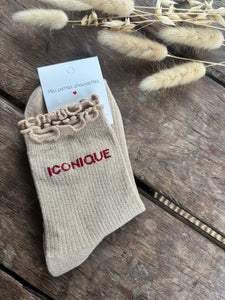 CHAUSSETTES "ICONIQUE"