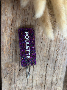 PORTE CLÉS "POULETTE"