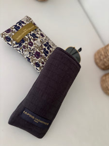 ETUI À LUNETTES "MOLLETON "