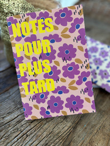 CARNET DE NOTES POUR PLUS TARD "