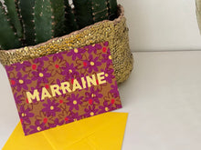 Charger l&#39;image dans la galerie, CARTE &quot;MARRAINE&quot;
