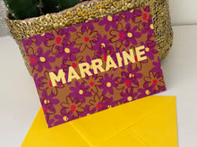 Charger l&#39;image dans la galerie, CARTE &quot;MARRAINE&quot;
