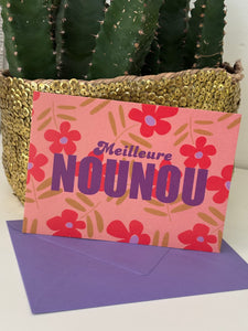 CARTE "NOUNOU"