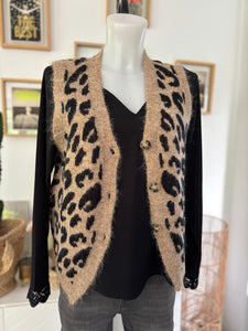 GILET LEOPARD"